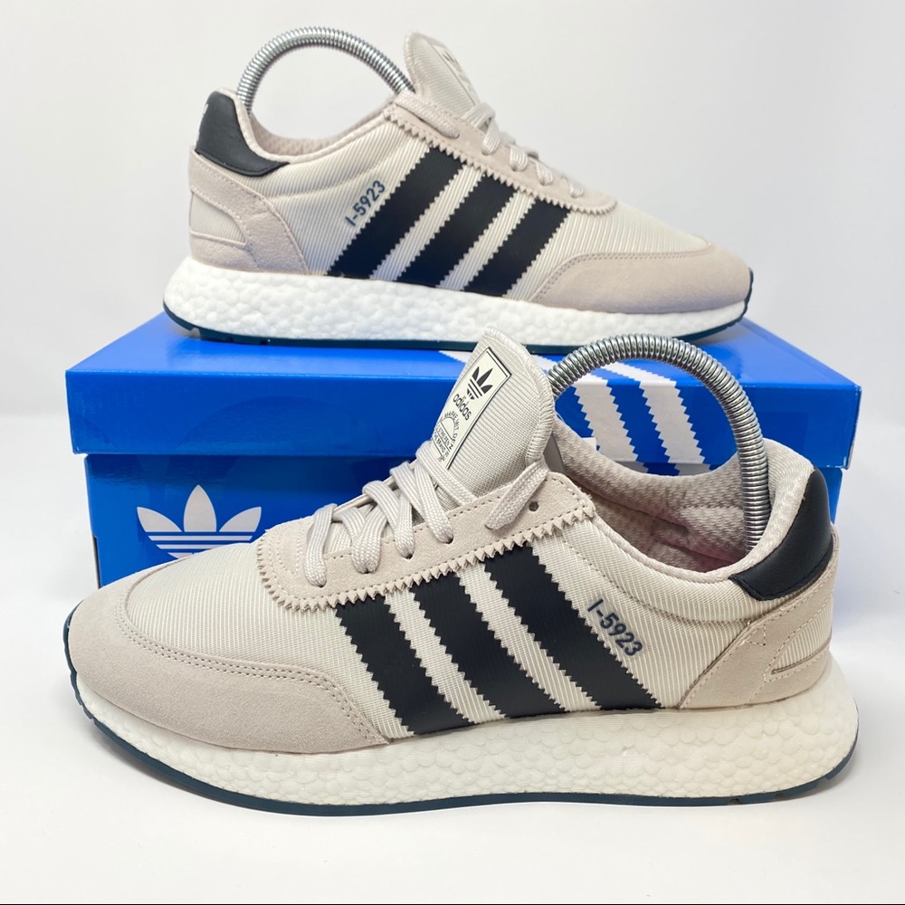 adidas I-5923 beige and black mens